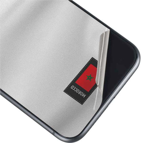 Morocco Soccer Flag iPhone 11 Skin